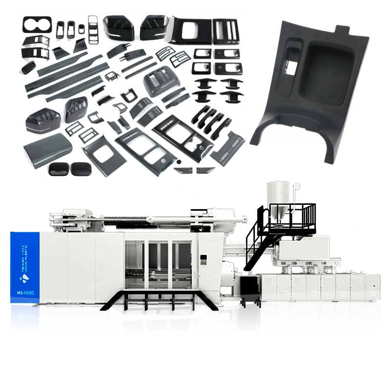 HS1600 Horizontal Two Platen Hydraulic Injection Molding Machine
